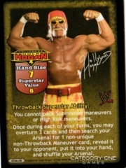 Hollywood Hulk Hogan Superstar Card (Throwback)